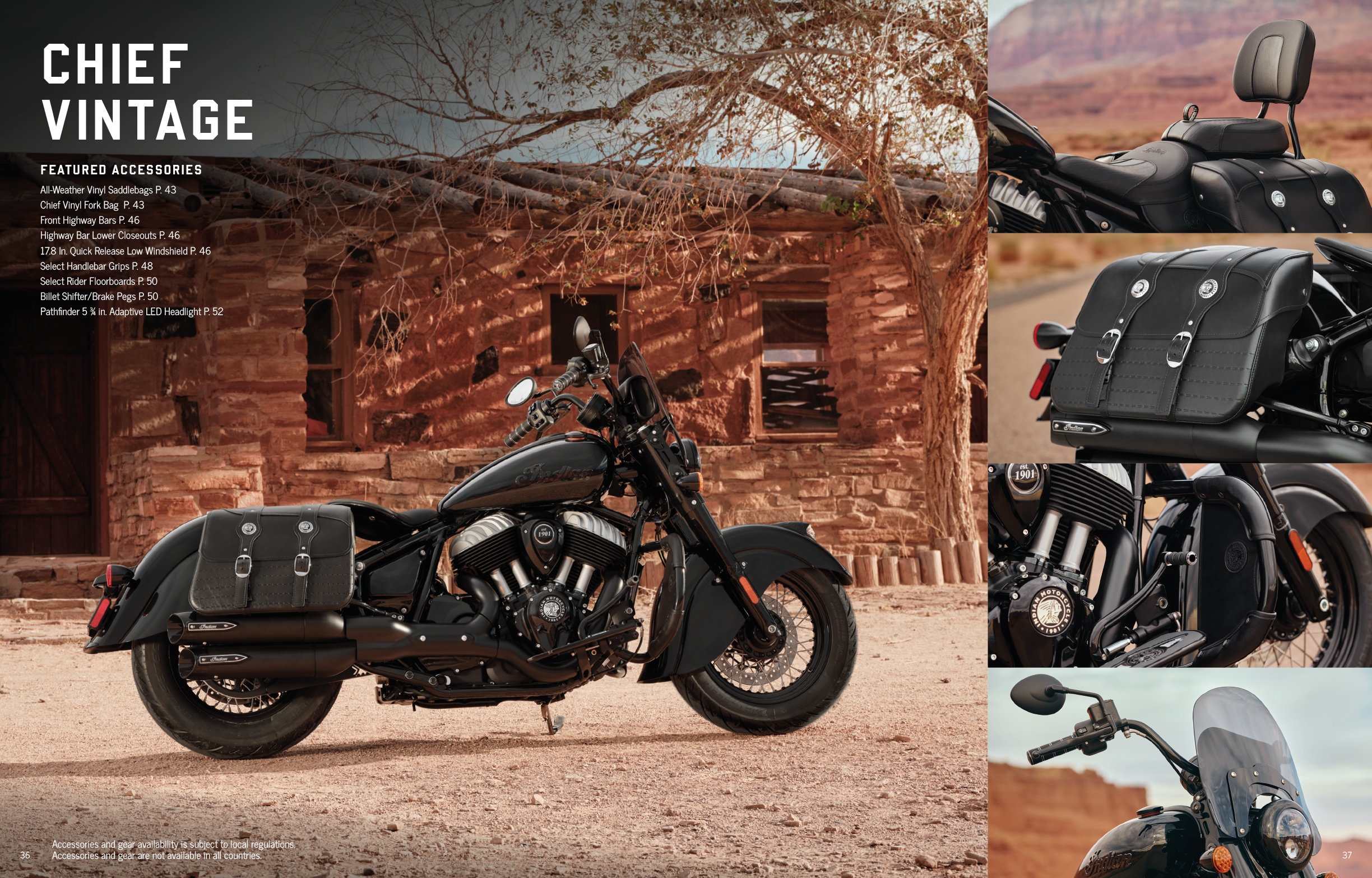 A Harley Davidson motorcycle is shown in a magazine advertisement. AI generated content